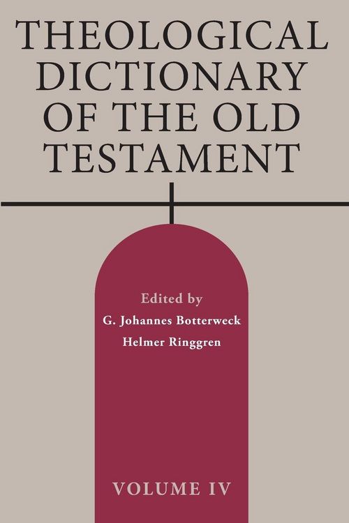 Produktbild: Theological Dictionary of the Old Testament, Volume IV