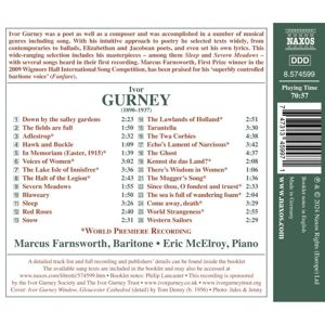 Produktbild: Gurney: Lieder Vol.2