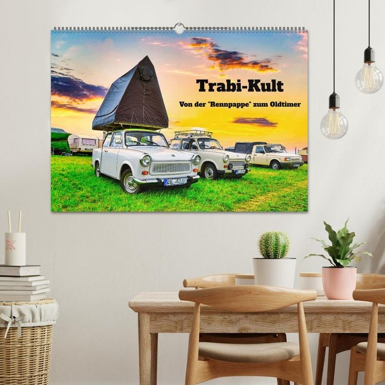 Produktbild: Trabi-Kult (Wandkalender 2026 DIN A2 quer), CALVENDO Monatskalender