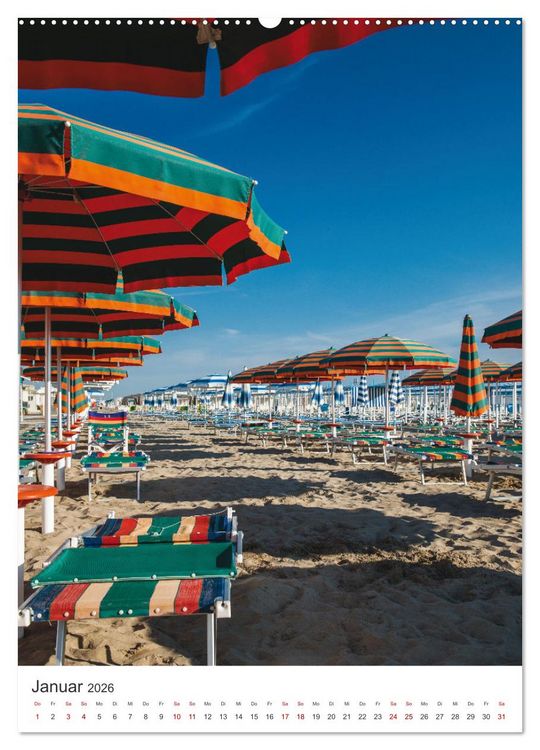 Produktbild: Rimini Die italienische Adriak&uuml;ste (Wandkalender 2026 DIN A2 hoch), CALVENDO Monatskalender