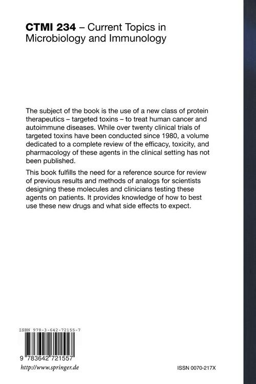 Produktbild: Clinical Applications of Immunotoxins