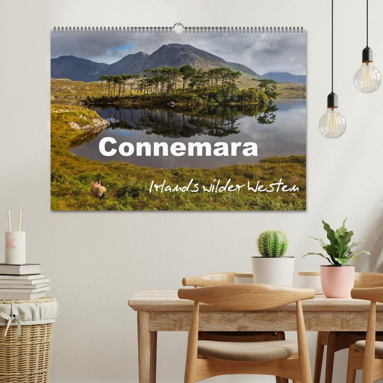 Produktbild: Connemara - Irlands wilder Westen (Wandkalender 2026 DIN A2 quer), CALVENDO Monatskalender