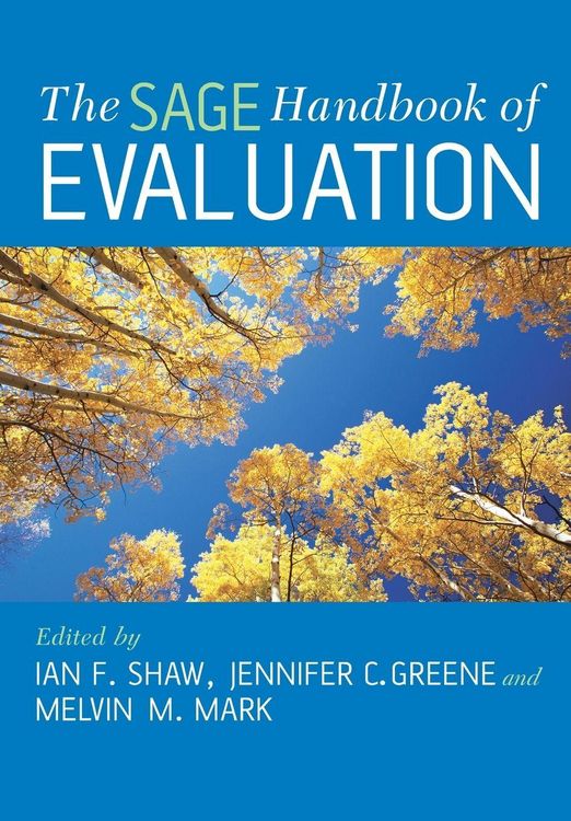 Produktbild: The SAGE Handbook of Evaluation