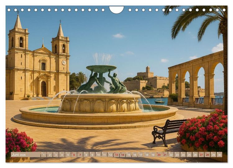 Produktbild: Hauptstadt Patchwork (Wandkalender 2026 DIN A4 quer), CALVENDO Monatskalender
