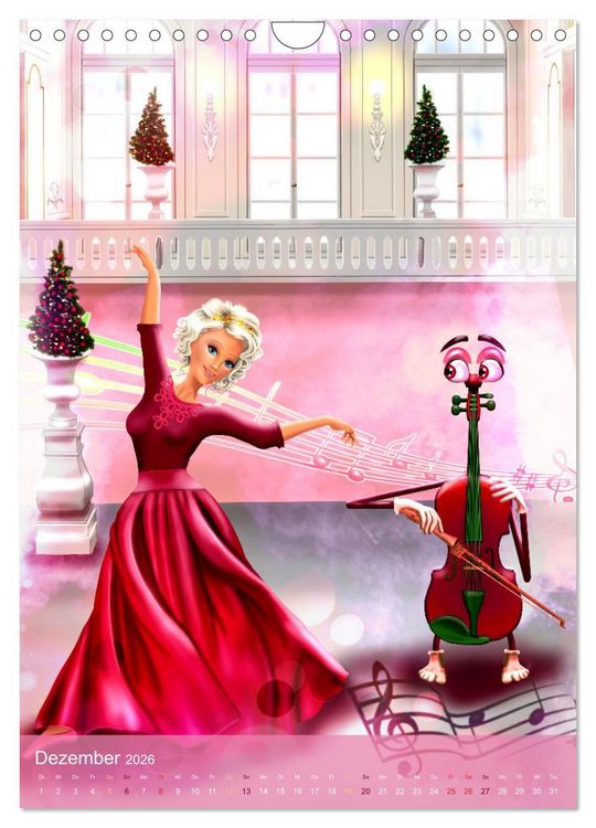 Produktbild: Meine Prinzessin (Wandkalender 2026 DIN A4 hoch), CALVENDO Monatskalender