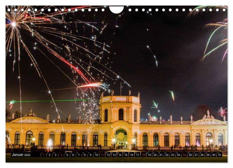 Produktbild: Kassel bei Nacht (Wandkalender 2026 DIN A4 quer), CALVENDO Monatskalender