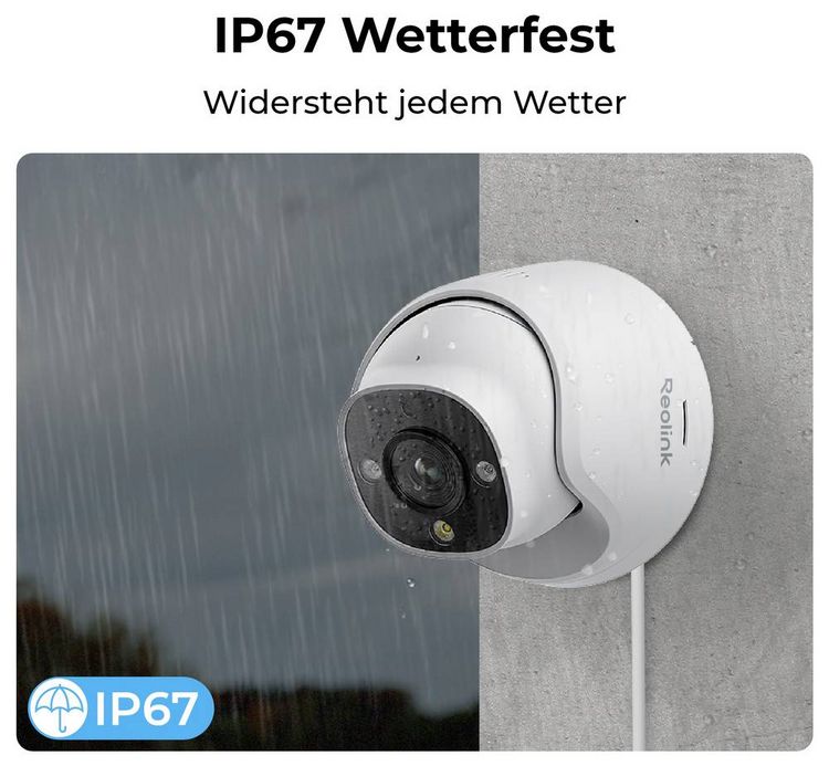 Produktbild: Reolink P344 LAN IP &Uuml;berwachungskamera 4512 x 2512 Pixel