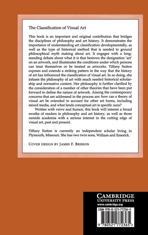 Produktbild: The Classification of Visual Art