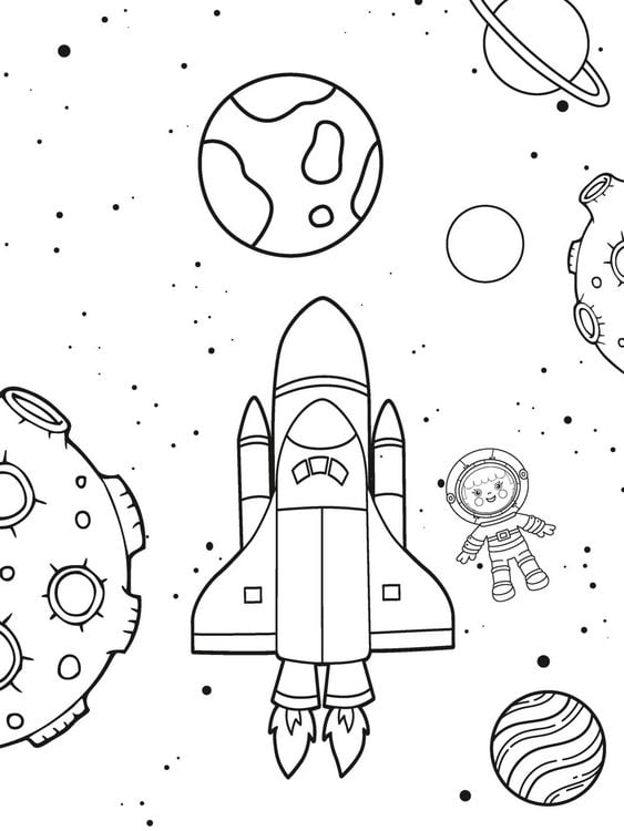 Produktbild: NASA: Mein Malbuch