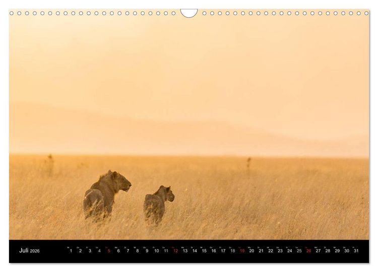 Produktbild: Ostafrika (Wandkalender 2026 DIN A3 quer), CALVENDO Monatskalender