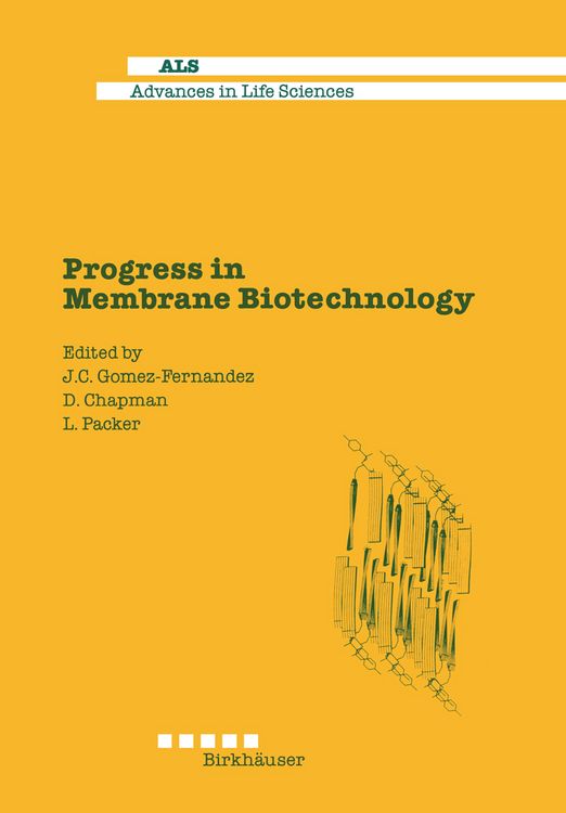 Produktbild: Progress in Membrane Biotechnology