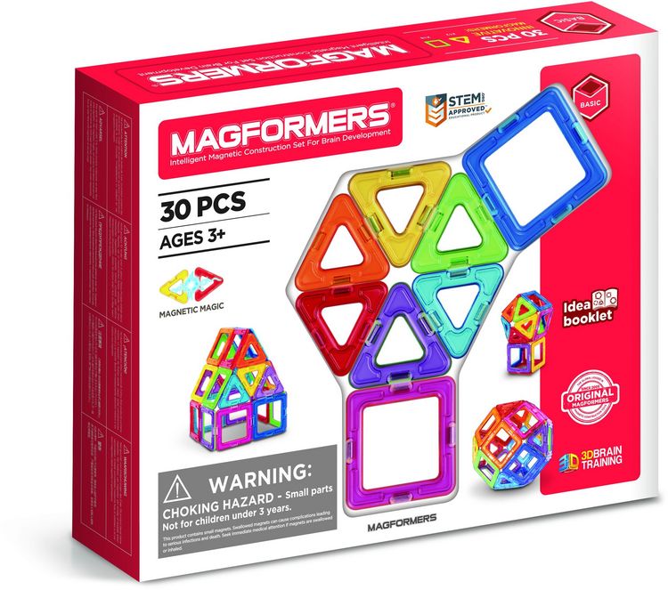 Produktbild: Magformers Standard Set 30-teilig Magnetspiel