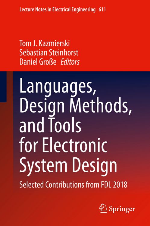Produktbild: Languages, Design Methods, and Tools for Electronic System Design