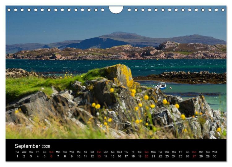 Produktbild: Iona - A Visual Pilgrimage (Wall Calendar 2026 DIN A4 landscape), CALVENDO 12 Month Wall Calendar