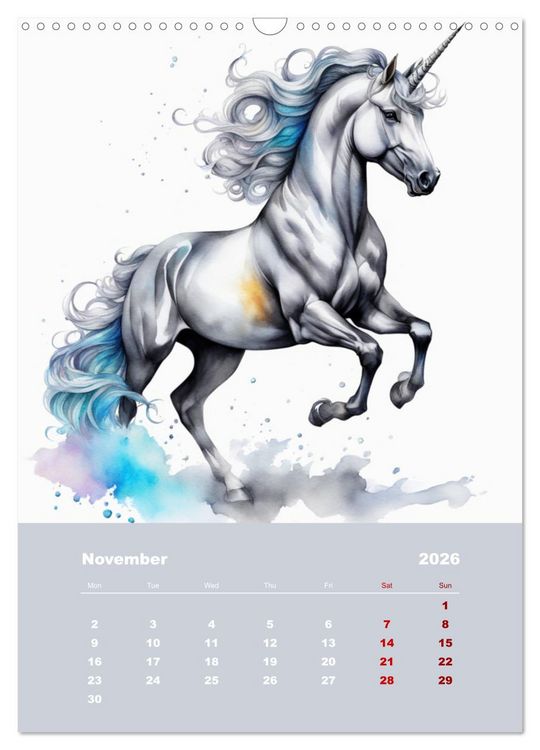 Produktbild: An enchanted world (Wall Calendar 2026 DIN A3 portrait), CALVENDO 12 Month Wall Calendar