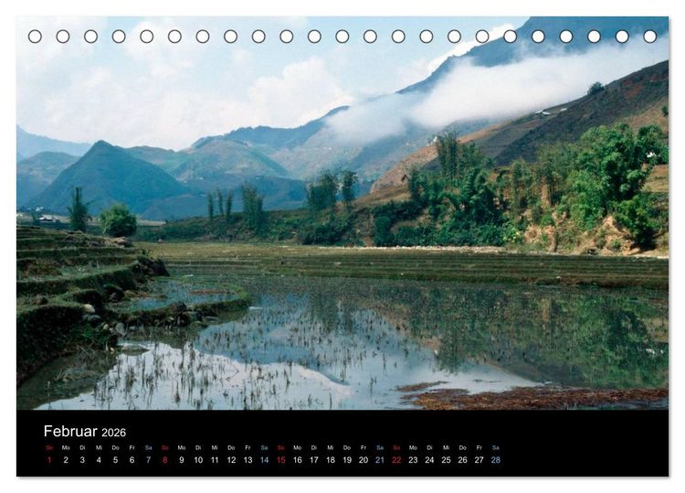 Produktbild: VIETNAM (Tischkalender 2026 DIN A5 quer), CALVENDO Monatskalender