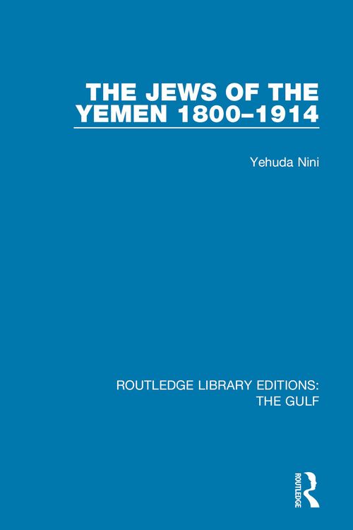 Produktbild: The Jews of the Yemen, 1800-1914