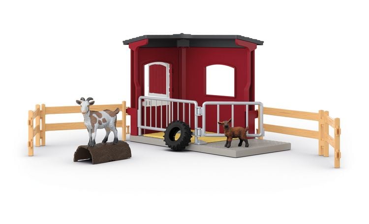 Produktbild: schleich&reg; Farm World Ziegenstall