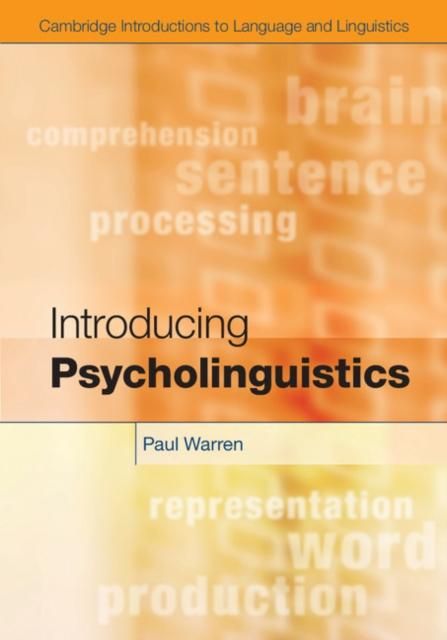 Produktbild: Introducing Psycholinguistics