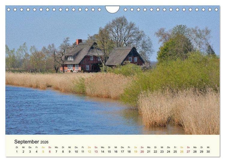 Produktbild: Bremen-Blockland (Wandkalender 2026 DIN A4 quer), CALVENDO Monatskalender