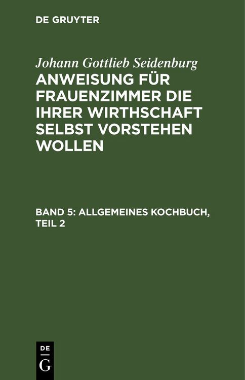 Produktbild: Allgemeines Kochbuch, Teil 2