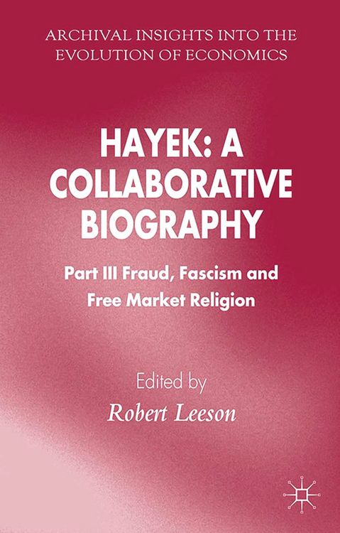 Produktbild: Hayek: A Collaborative Biography