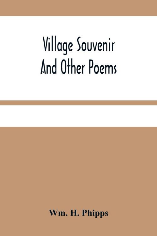 Produktbild: Village Souvenir And Other Poems