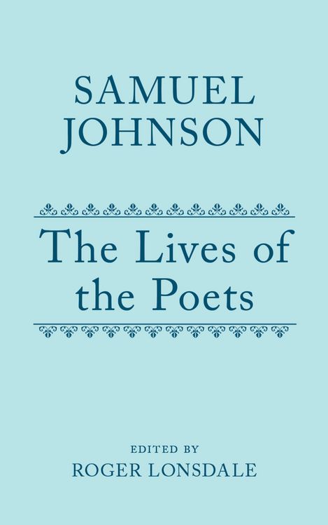 Produktbild: Samuel Johnson's Lives of the Poets