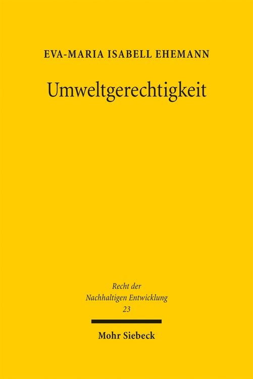 Produktbild: Umweltgerechtigkeit