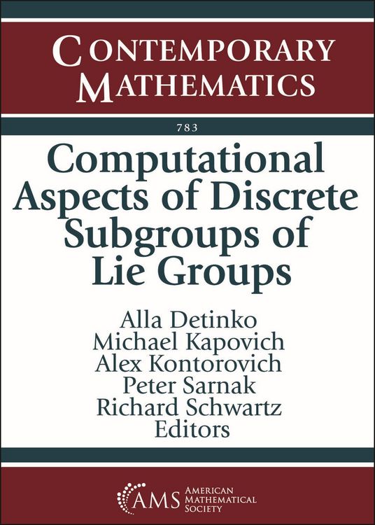 Produktbild: Computational Aspects of Discrete Subgroups of Lie Groups