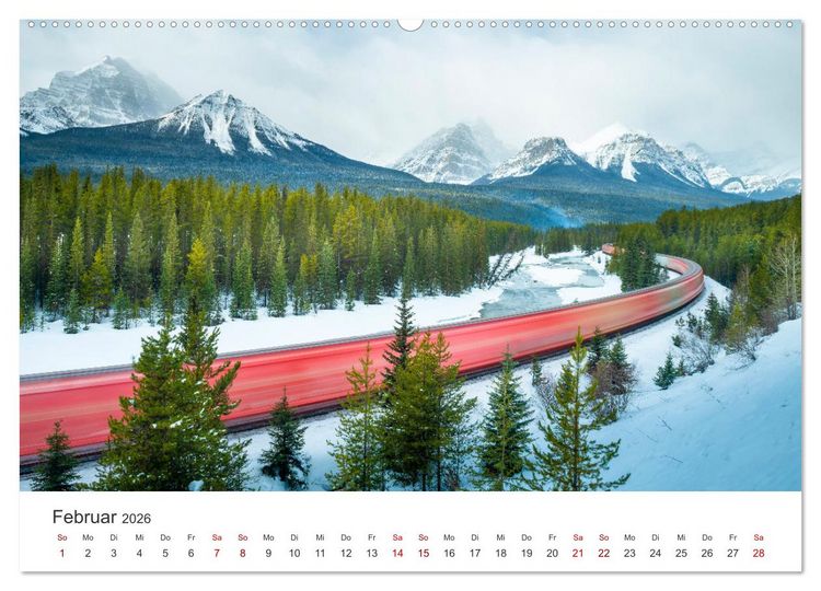 Produktbild: Kanada - Eine Reise durch ein spektakul&auml;res Land. (Wandkalender 2026 DIN A2 quer), CALVENDO Monatskalender