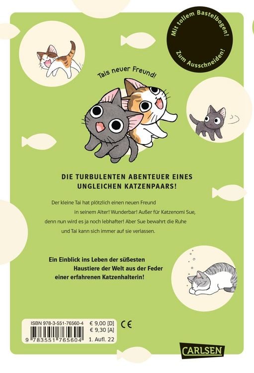 Produktbild: Kleiner Tai & Omi Sue - S&uuml;&szlig;e Katzenabenteuer 4