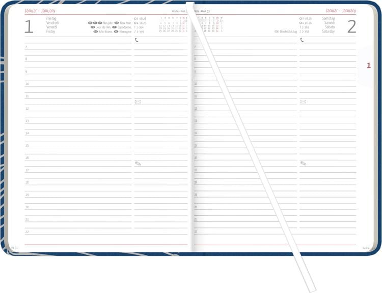 Produktbild: Buchkalender Ocean 2027