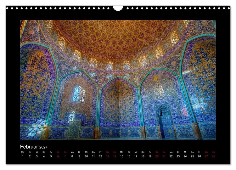 Produktbild: M&auml;rchenhaftes Persien - Weltkulturerbe und klassische H&ouml;hepunkte (Wandkalender 2027 DIN A3 quer), CALVENDO Monatskalender