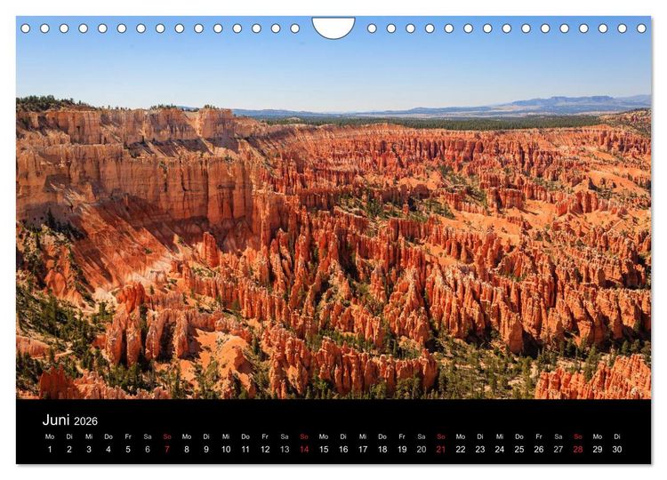 Produktbild: USA - Southwest (Wandkalender 2026 DIN A4 quer), CALVENDO Monatskalender