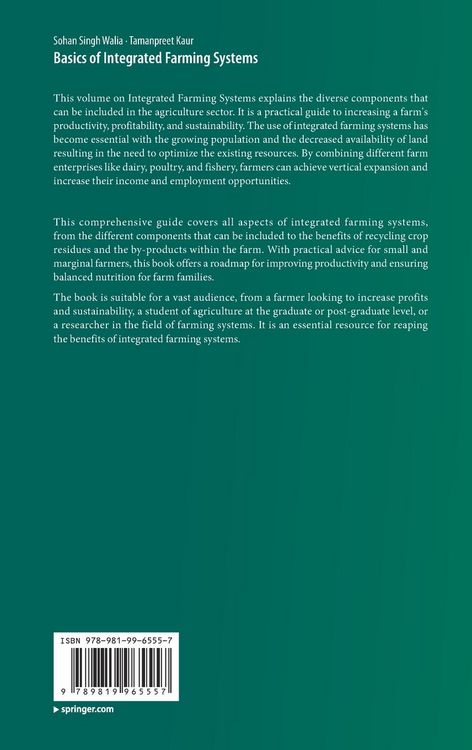 Produktbild: Basics of Integrated Farming Systems