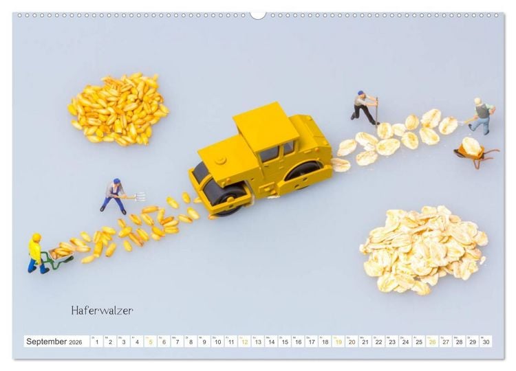 Produktbild: Erdbeerj&auml;ger ... und andere Mini-Welten (hochwertiger Premium Wandkalender 2026 DIN A2 quer), Kunstdruck in Hochglanz
