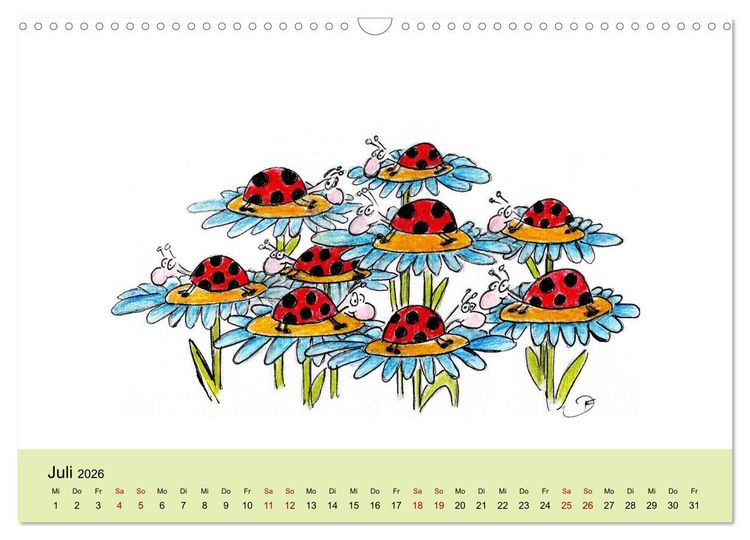 Produktbild: Gemeinsam stark (Wandkalender 2026 DIN A3 quer), CALVENDO Monatskalender