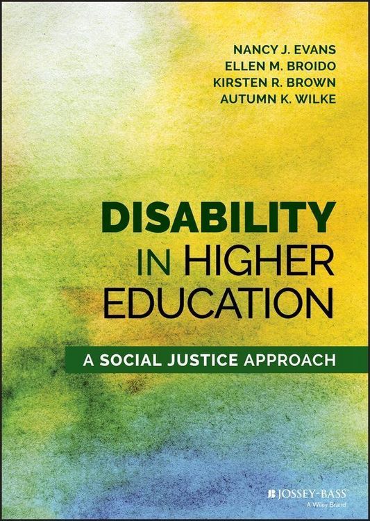Produktbild: Disability in Higher Education
