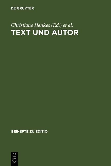 Produktbild: Text und Autor