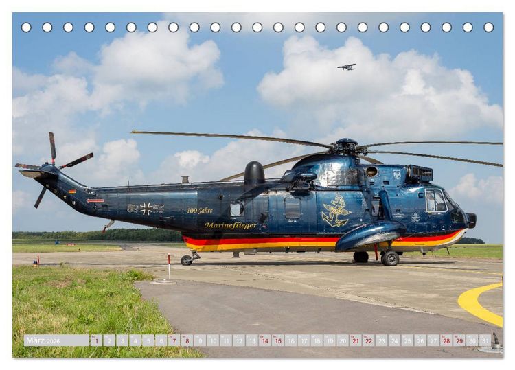 Produktbild: Marineflieger 2026 (Tischkalender 2026 DIN A5 quer), CALVENDO Monatskalender