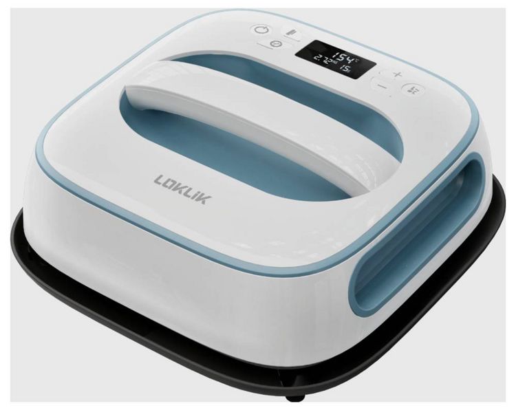 Produktbild: Loklik Easy Heat Press Heizpresse Blau