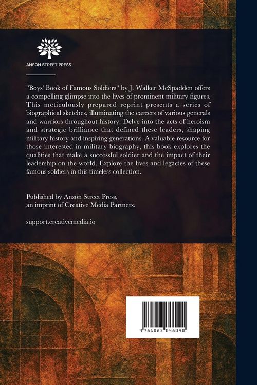 Produktbild: Boys' Book of Famous Soldiers