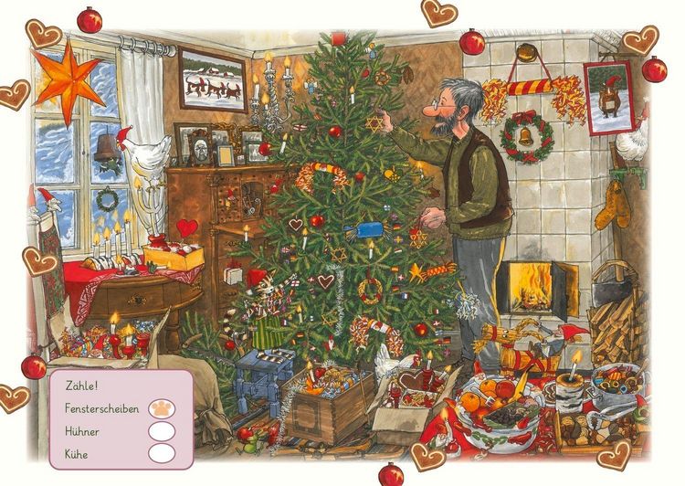 Produktbild: Pettersson und Findus. Findus feiert Weihnachten