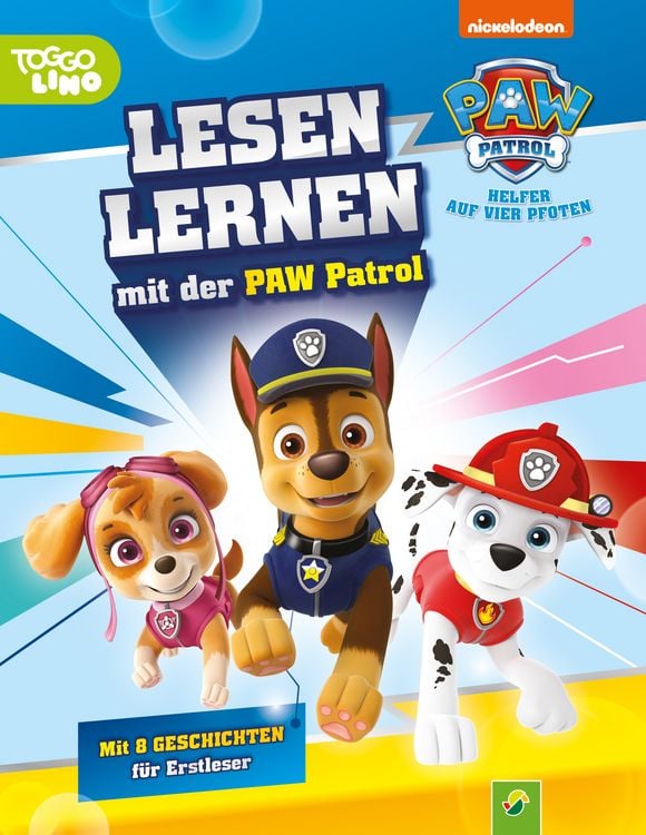 Produktbild: Lesen lernen mit der PAW Patrol: Mit 8 Geschichten für Erstleser