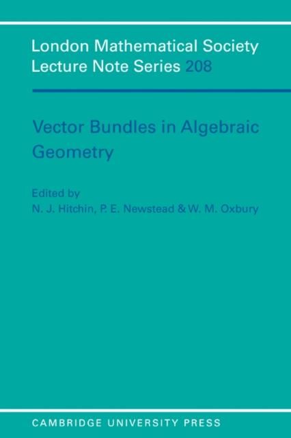 Produktbild: Vector Bundles in Algebraic Geometry