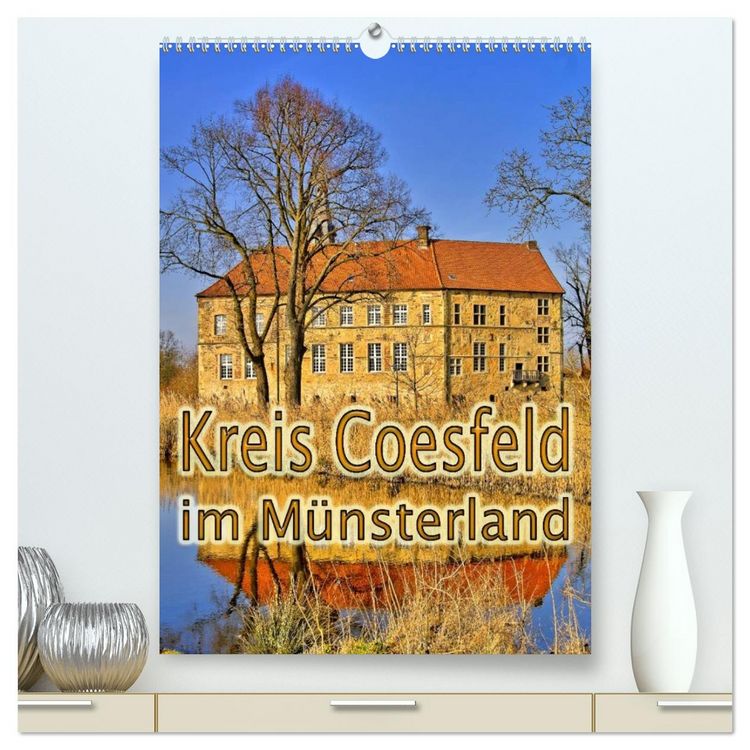 Produktbild: Kreis Coesfeld im M&uuml;nsterland (hochwertiger Premium Wandkalender 2026 DIN A2 hoch), Kunstdruck in Hochglanz
