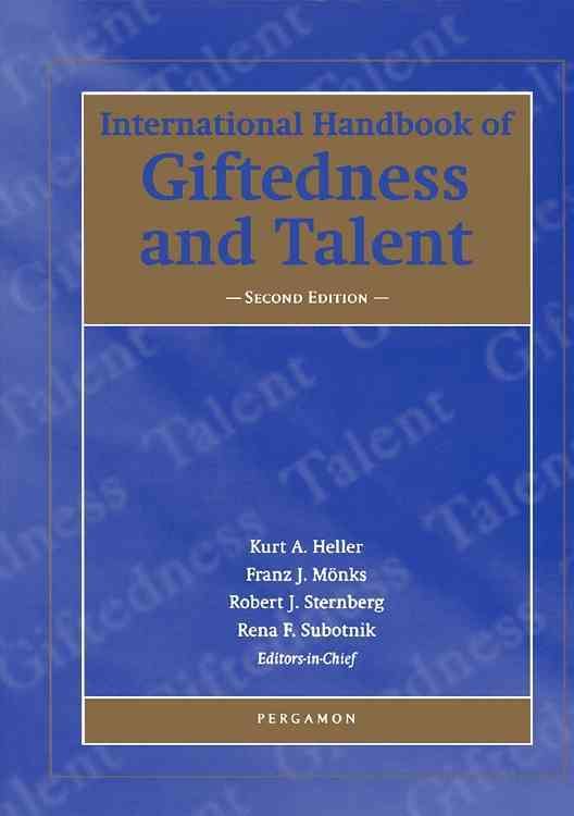 Produktbild: International Handbook of Giftedness and Talent