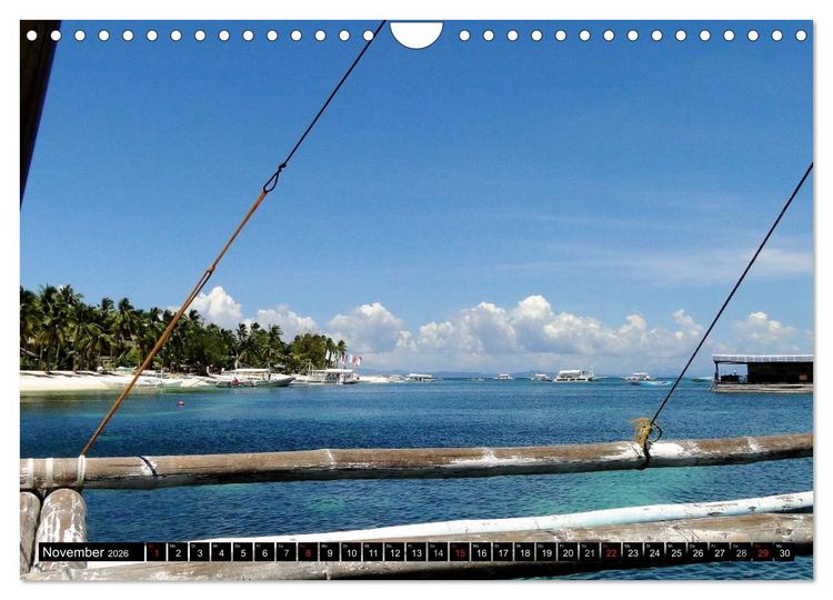 Produktbild: Central Visayas - Philippinen (Wandkalender 2026 DIN A4 quer), CALVENDO Monatskalender