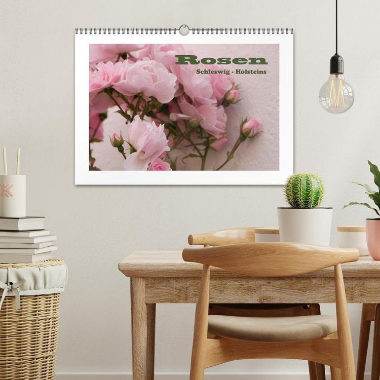 Produktbild: Rosen Schleswig-Holsteins (Wandkalender 2026 DIN A3 quer), CALVENDO Monatskalender